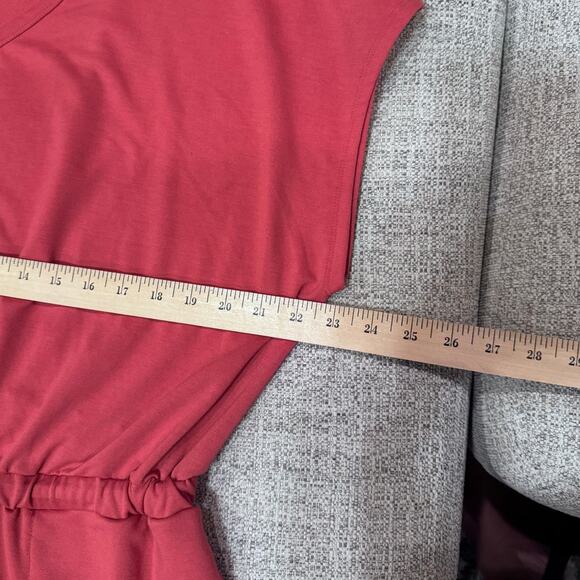 32 Degrees Cool Ladies' Soft Lux Activewear Dress Coral Garnet Rose Size XXL - Picture 9 of 11